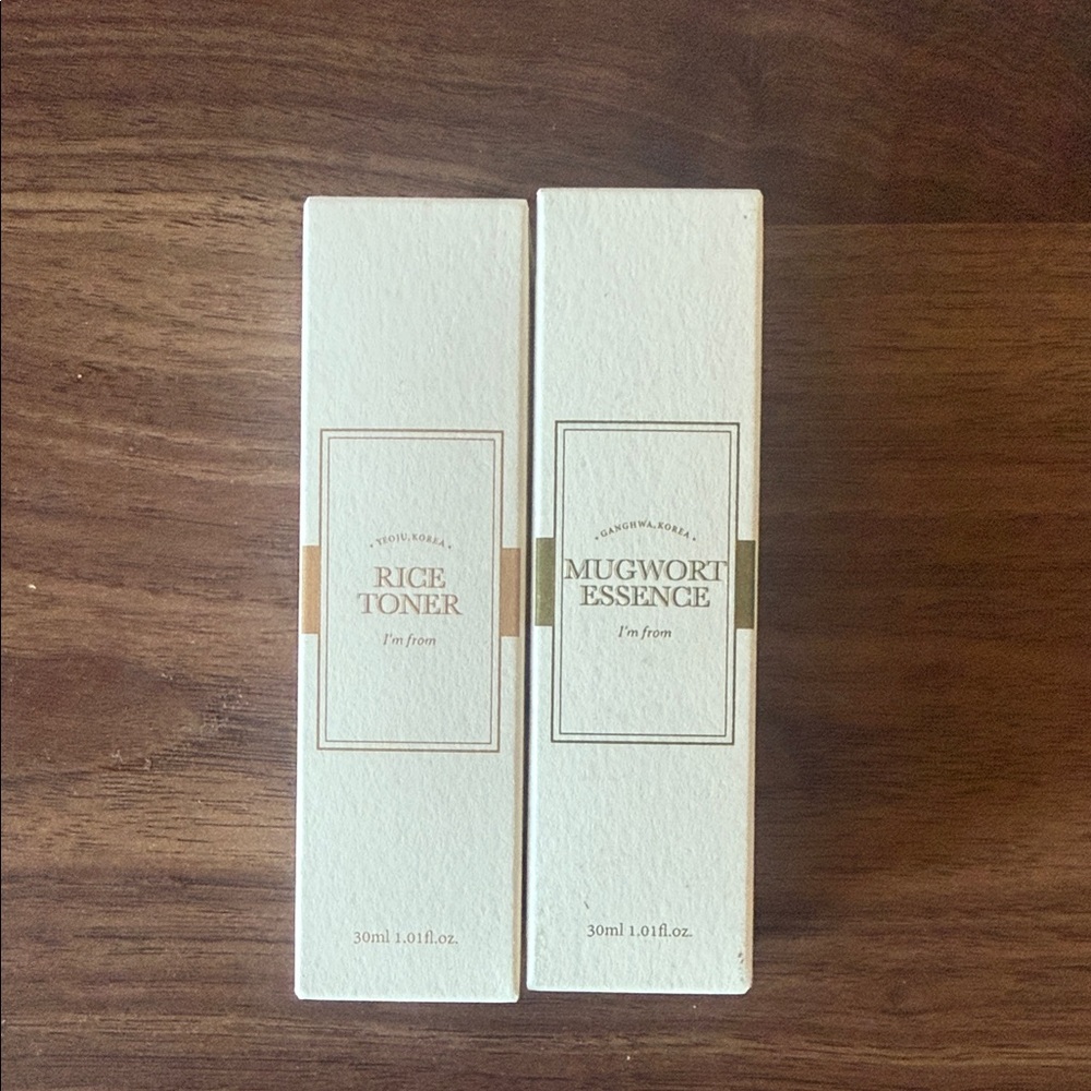 Korea Skincare Rice Mugwort Essence I’m From NWT